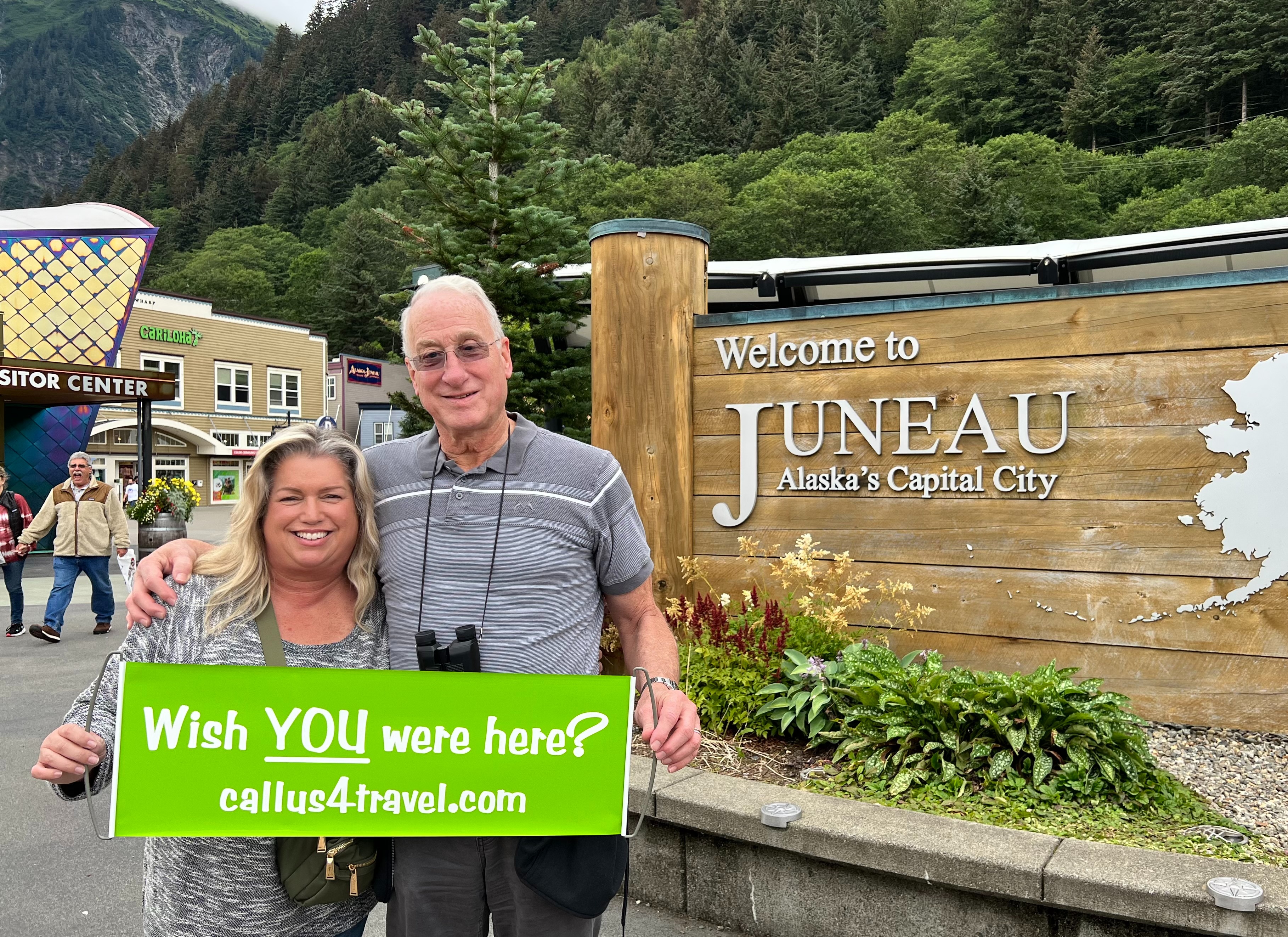 Lisa and Steve in Juneau